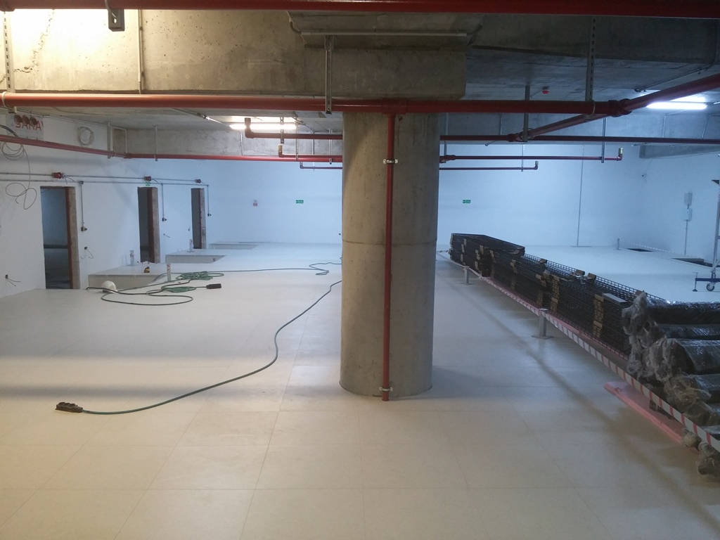 BEŞİKTAŞ VODAFONE ARENA YÜKSELTİLMİŞ DÖŞEME İŞLERİ,ALTAY GROUP 1800 m2-2016